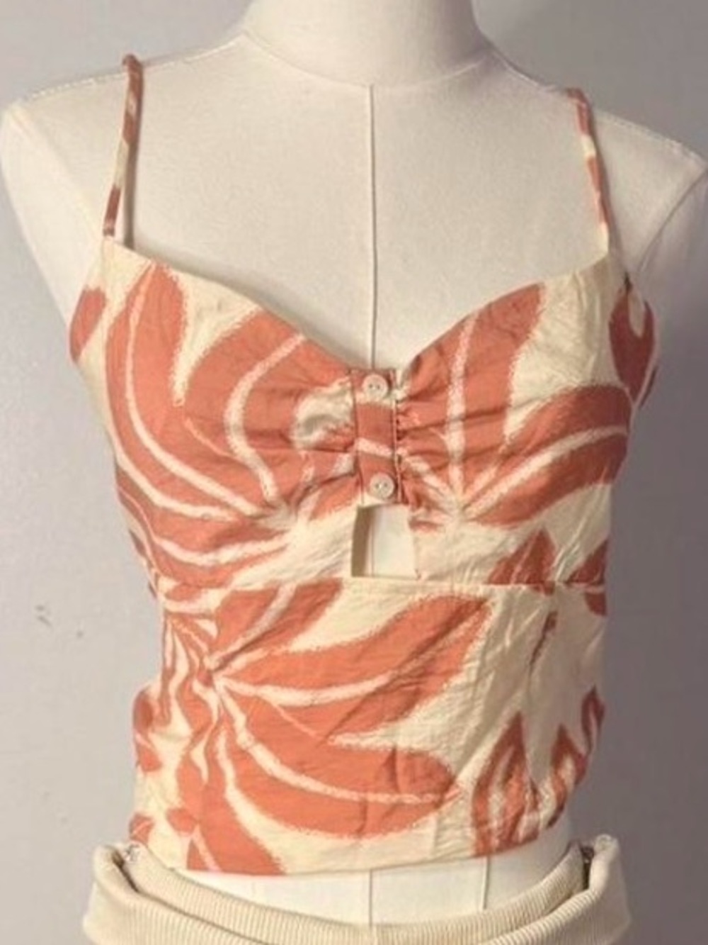 NWT Sienna Sky Tropical Print Tank Top - M